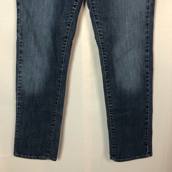 Calvin Klein Dark Wash Mid Rise Skinny Jeans 10 - Picture 4 of 6